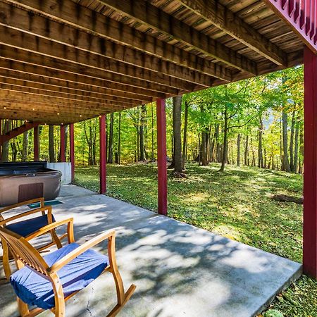Hot Tub, Large Deck, Wifi, Fire Pit At Chalet Cabin Morton Grove Екстер'єр фото