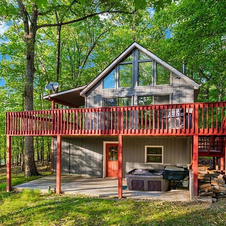 Hot Tub, Large Deck, Wifi, Fire Pit At Chalet Cabin Morton Grove Екстер'єр фото