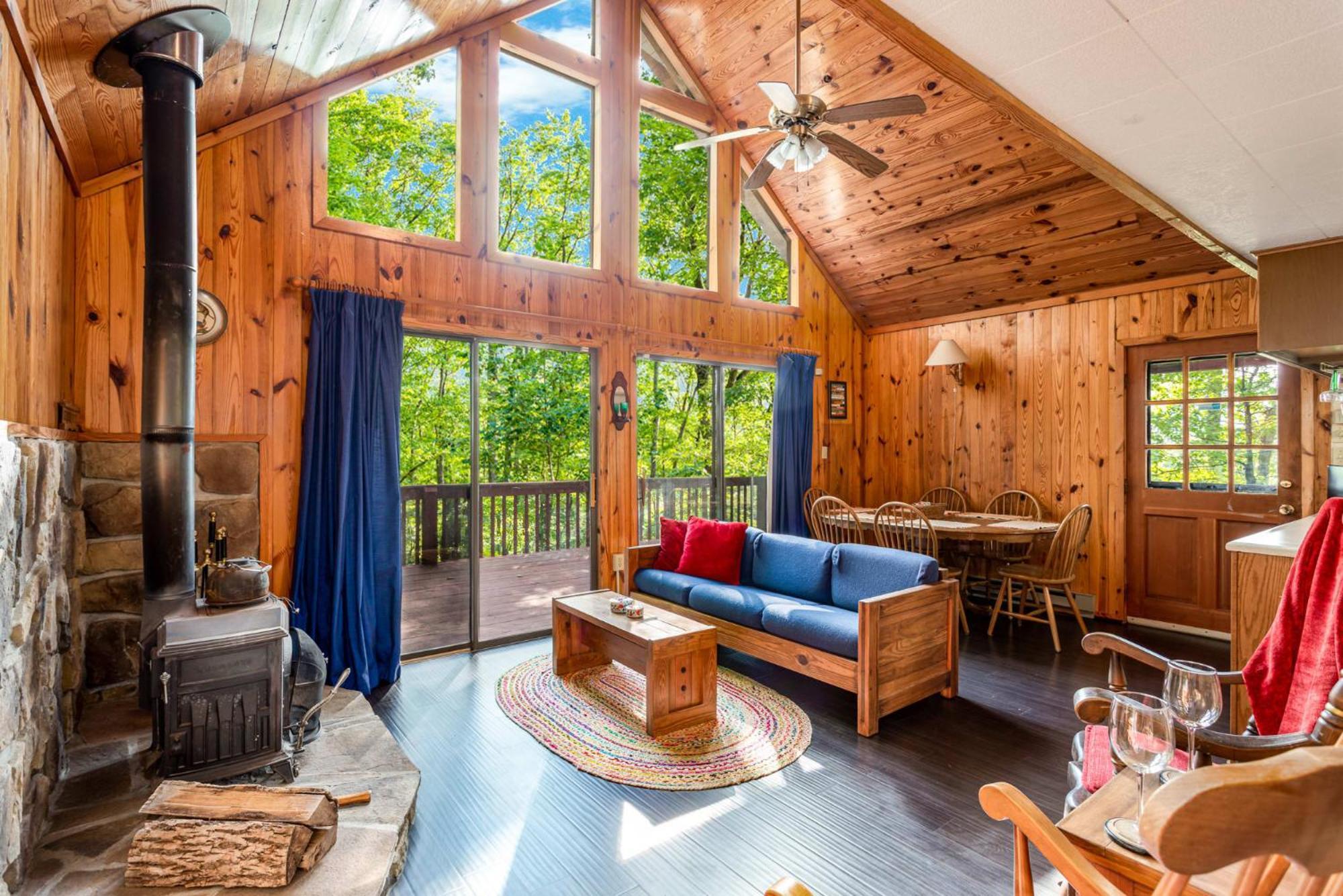 Hot Tub, Large Deck, Wifi, Fire Pit At Chalet Cabin Morton Grove Екстер'єр фото